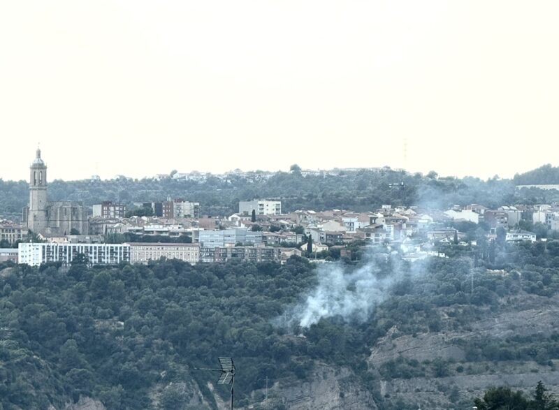 La Bustia incendi Esparreguera 2 juliol 2025