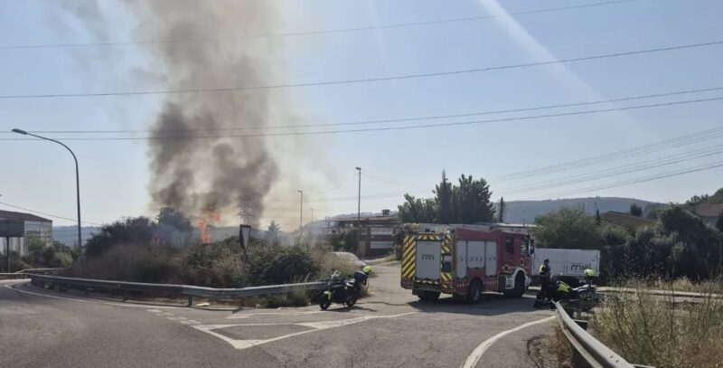 La Bustia incendi Martorell 3 juliol 2025
