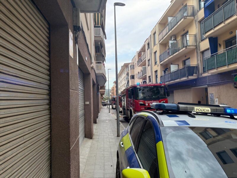 La Bustia incendi Olesa 1 juliol 2