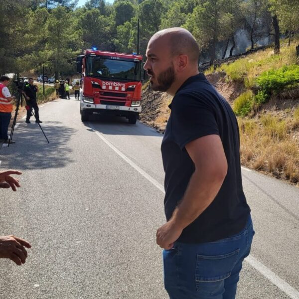 La Bustia incendi forestal Sant Andreu 2 juliol 2025