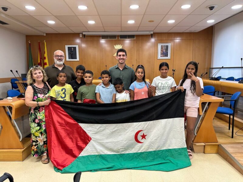 La Bustia infants sahrauis Olesa 1