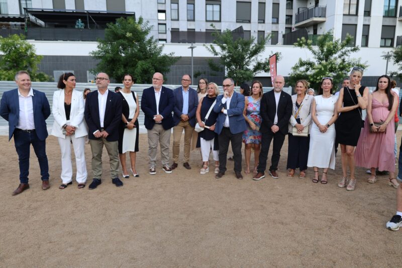 La Bustia membres consistori primera pedra habitatges Forum La Sinia Martorell