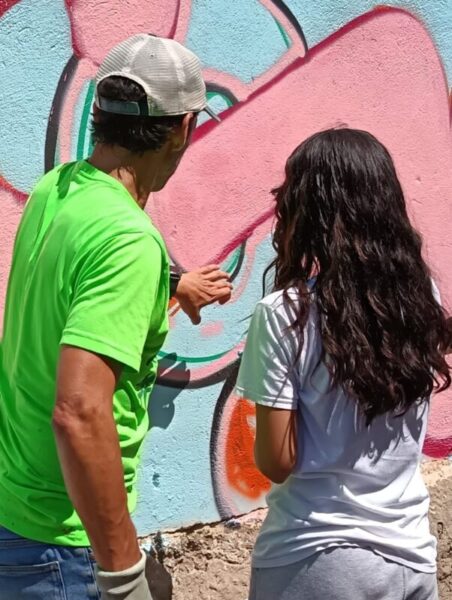 La Bustia mural Sant Andreu 1