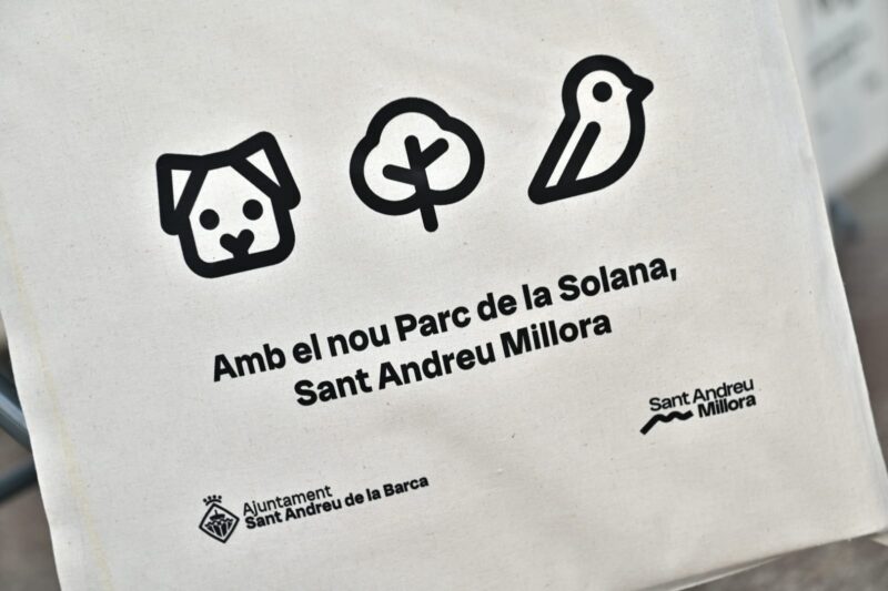 La Bustia presentacio Parc de la Solana Sant Andreu 1