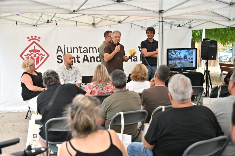 La Bustia presentacio Parc de la Solana Sant Andreu 2