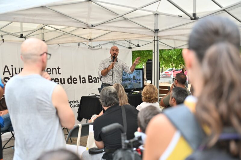 La Bustia presentacio Parc de la Solana Sant Andreu 3