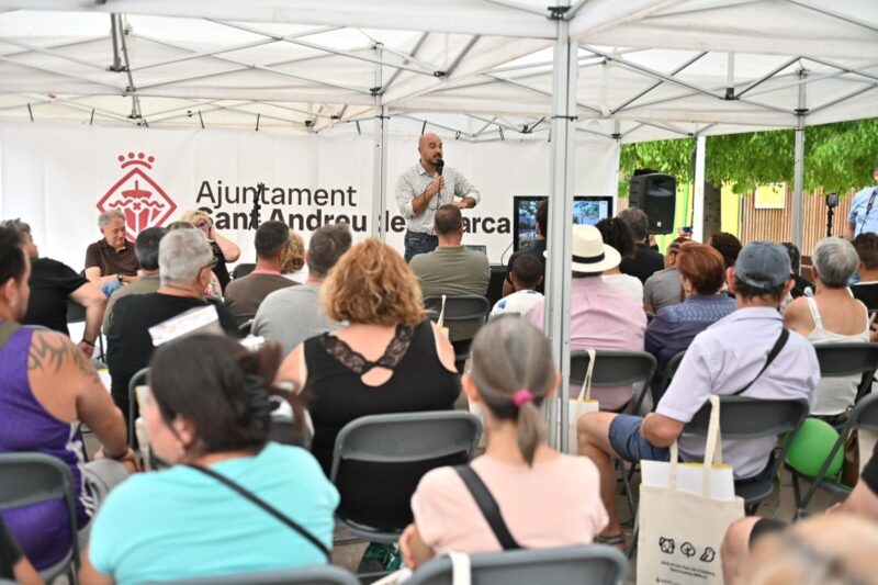 La Bustia presentacio Parc de la Solana Sant Andreu 4
