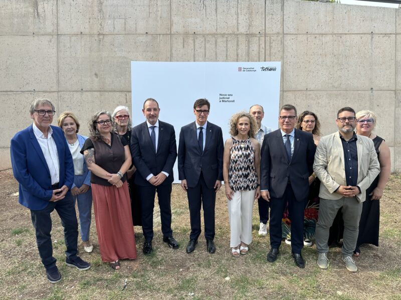 La Bustia primera pedra nous jutjats Martorell