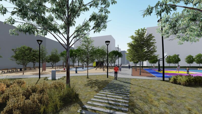 La Bustia renders parc Solana Sant Andreu 1
