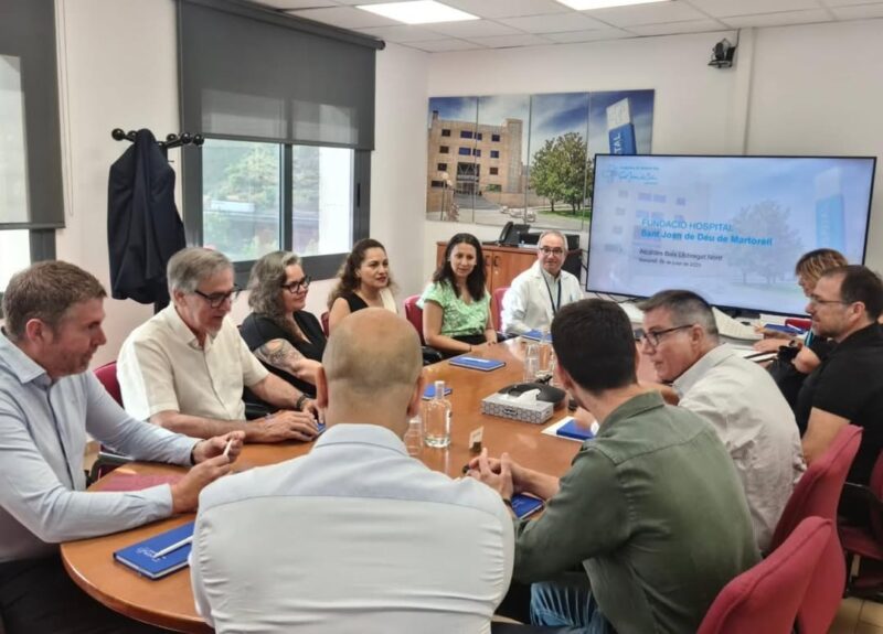 La Bustia trobada alcaldes Hospital Martorell 4