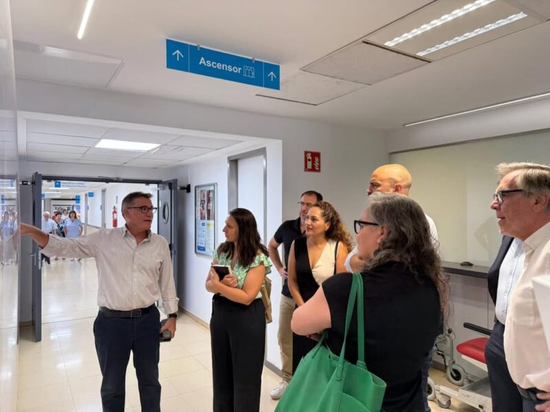 La Bustia trobada alcaldes Hospital Martorell 7