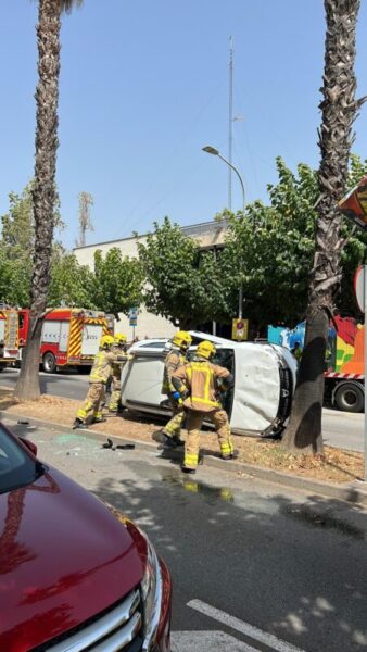 La Bustia accident Sant Andreu 26 agost 1