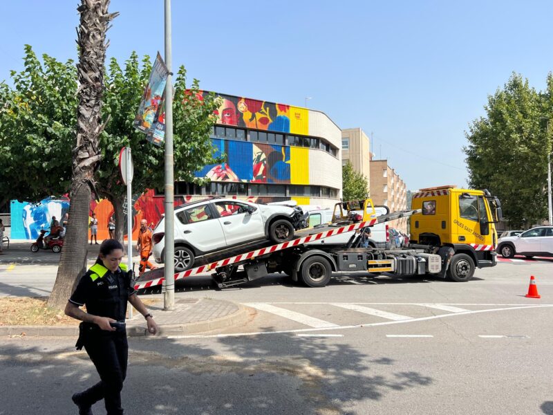 La Bustia accident Sant Andreu 26 agost 3