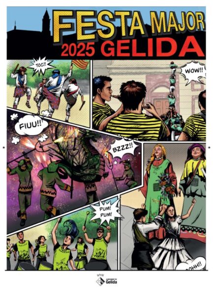 La Bustia cartell Festa Major Gelida