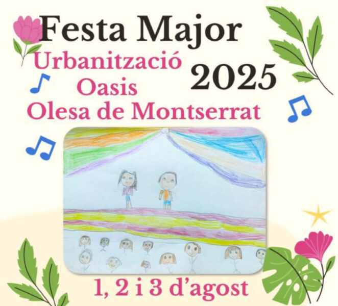 La Bustia cartell Festa Major Oasis Olesa