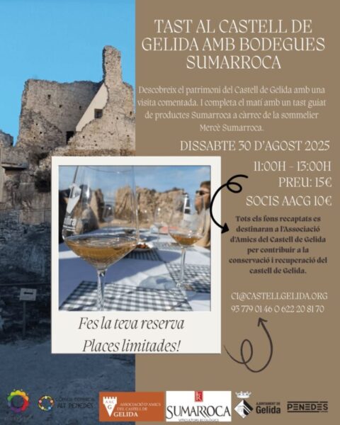 La Bustia cartell tast Castell Gelida