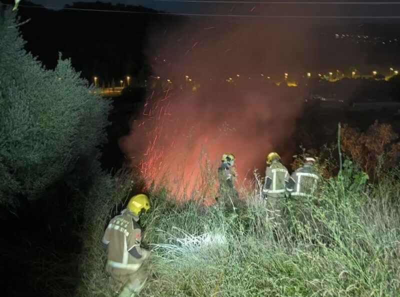 La Bustia incendi Martorell agost 2