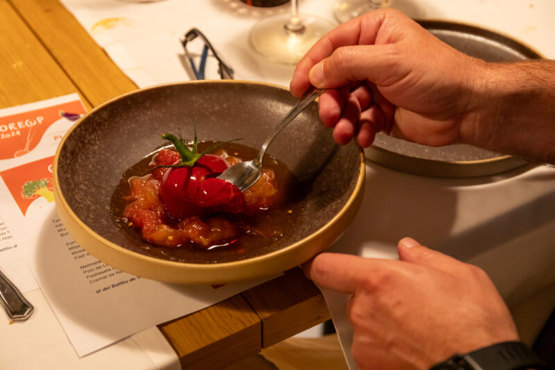 La Bustia Gastrorecup restaurant Hotel Pessets Sort Lleida Autor Departament Agricultura