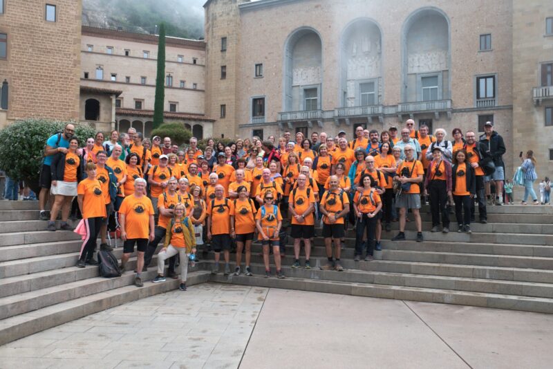 La Bustia Pujada del Milenari Omnium Pla de Montserrat 2025