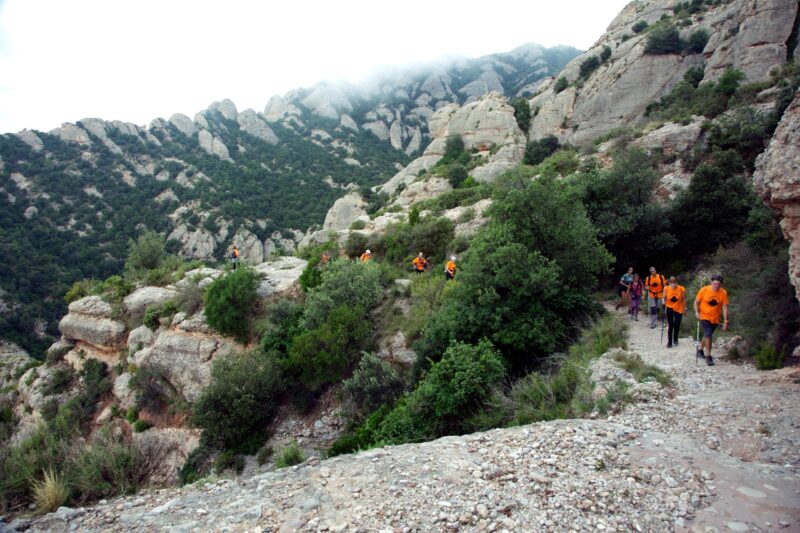 La Bustia Pujada del Milenari Omnium Pla de Montserrat 2025