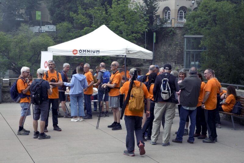 La Bustia Pujada del Milenari Omnium Pla de Montserrat 2025