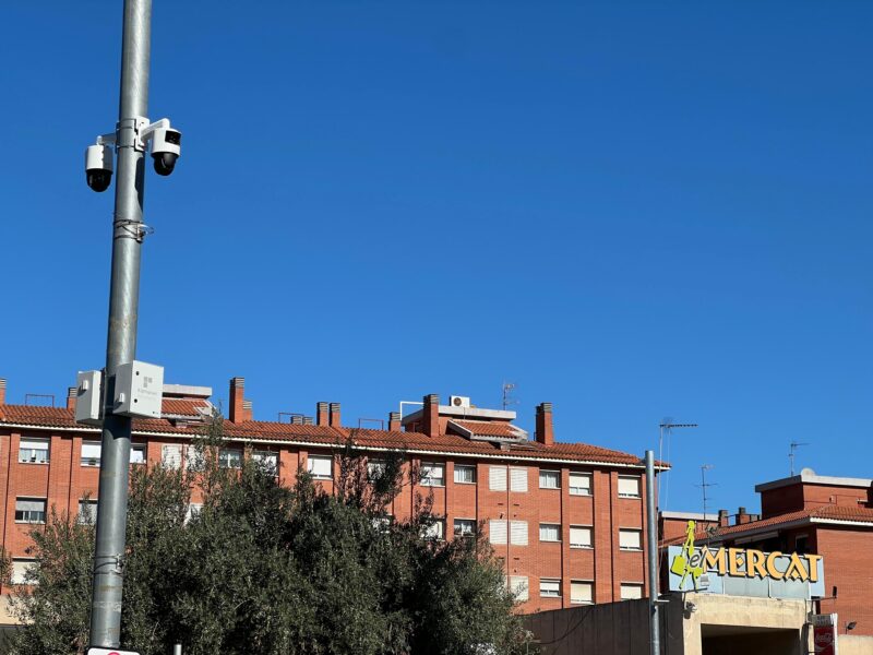 La Bustia anella seguretat Sant Andreu