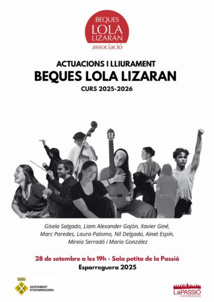 La Bustia cartell Beques Lola Lizaran