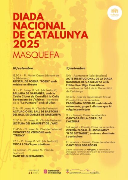 La Bustia cartell Diada Masquefa