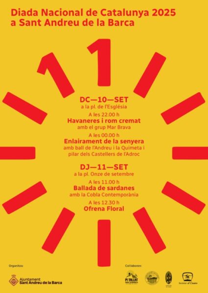 La Bustia cartell Diada Sant Andreu