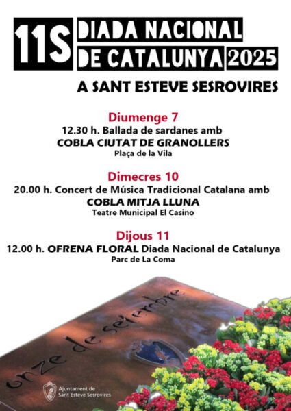 La Bustia cartell Diada Sant Esteve