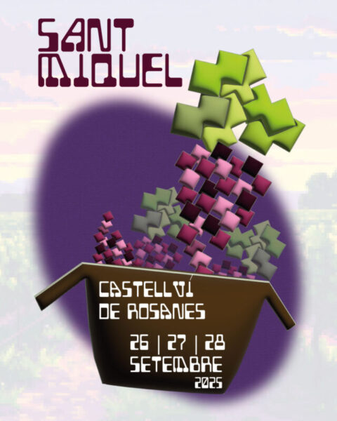 La Bustia cartell Festa Sant Miquel Sant Esteve
