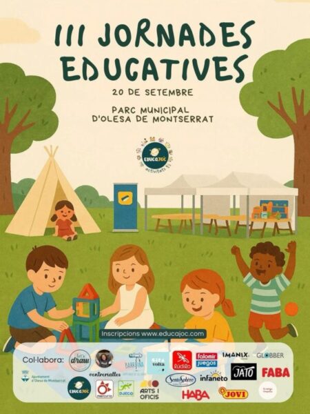 La Bustia cartell Jornades educatives Olesa 2025