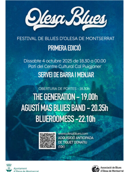 La Bustia cartell Olesa Blues