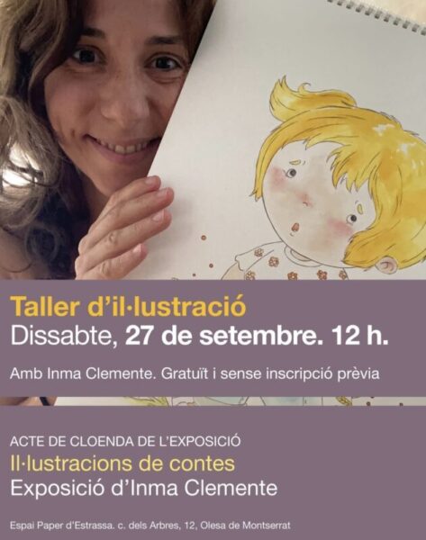 La Bustia cartell Taller Inma Clemente Espai Paper Estrassa Olesa