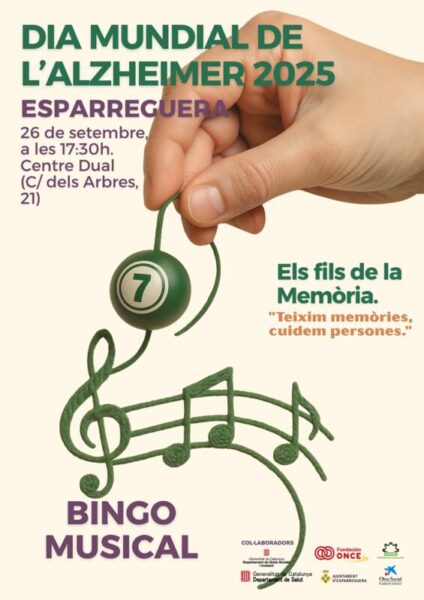 La Bustia cartell bingo musical Esparreguera
