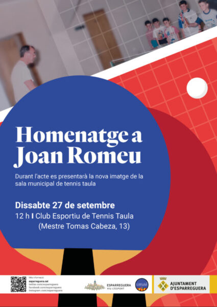 La Bustia cartell homenatge Joan Romeu Esparreguera