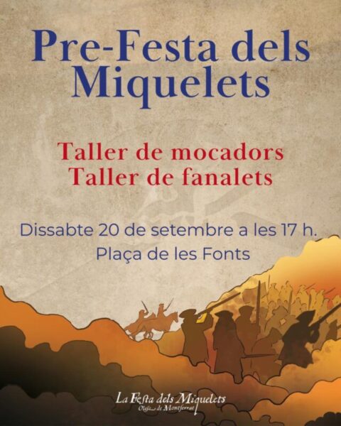 La Bustia cartell prefesta dels Miquelets Olesa