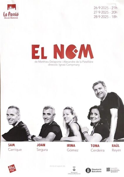La Bustia cartell teatre el nom