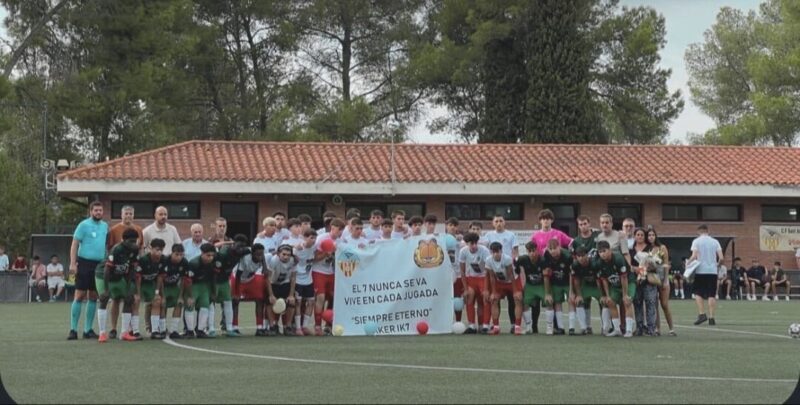 La Bustia homenatge Iker CF Sant Andreu