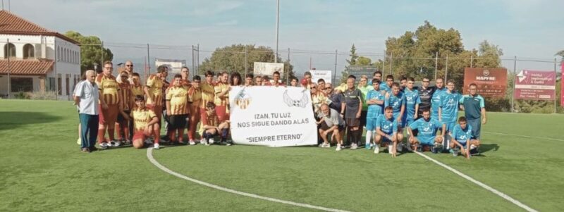 La Bustia homenatge Izan CF Sant Andreu