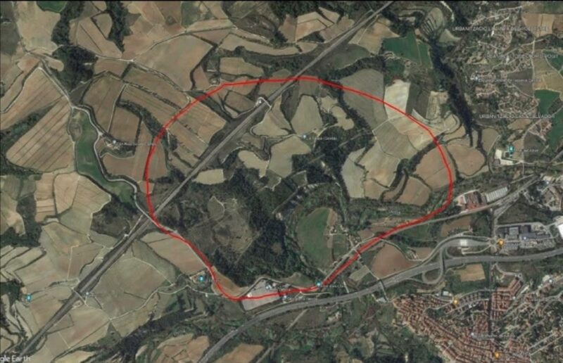 La Bustia mapa batuda senglars primera temporada 13 setembre 2025 Gelida