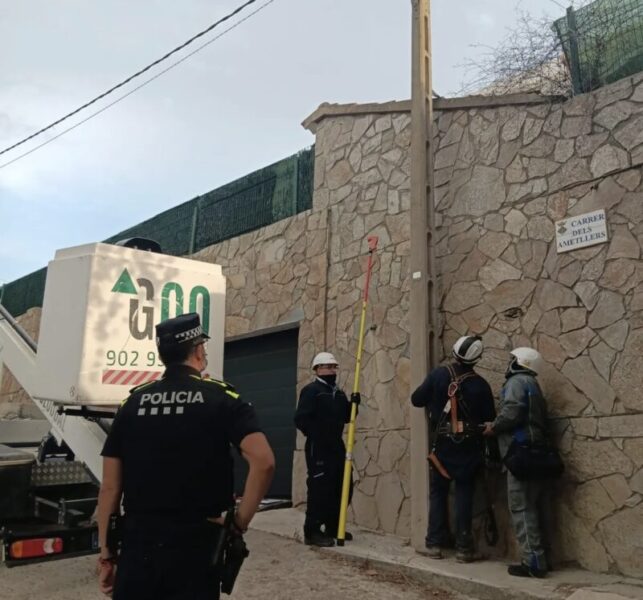La Bustia operatiu Mossos, Policia Local Martorell i Endesa 5