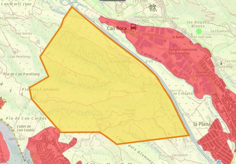La Bustia planol batuda Esparreguera 28 setembre 2025