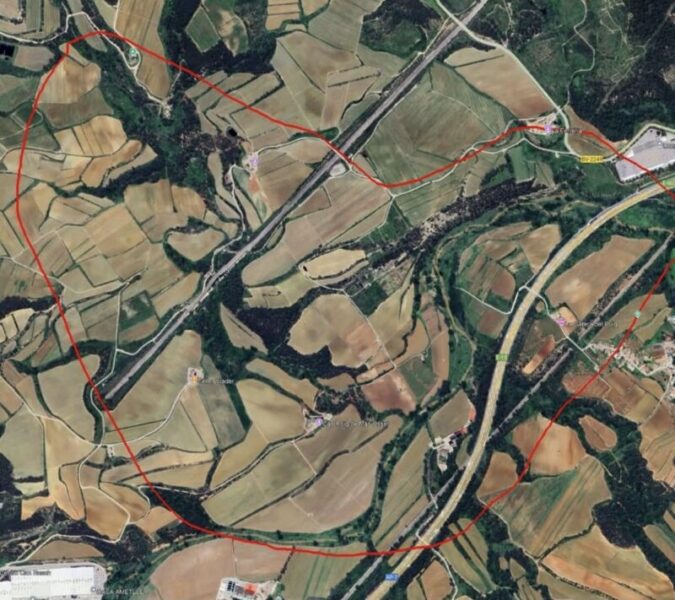 La Bustia planol batuda Gelida 27 setembre 2025