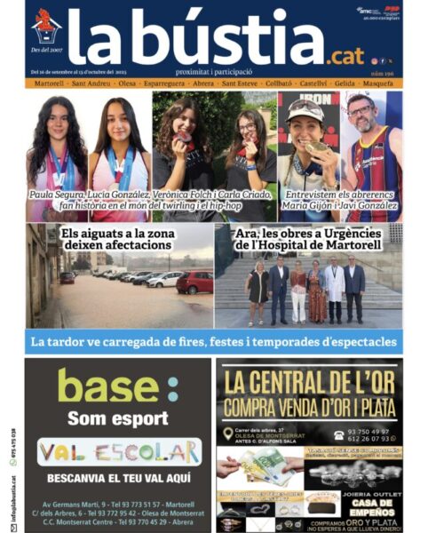 La Bustia portada setembre 2025