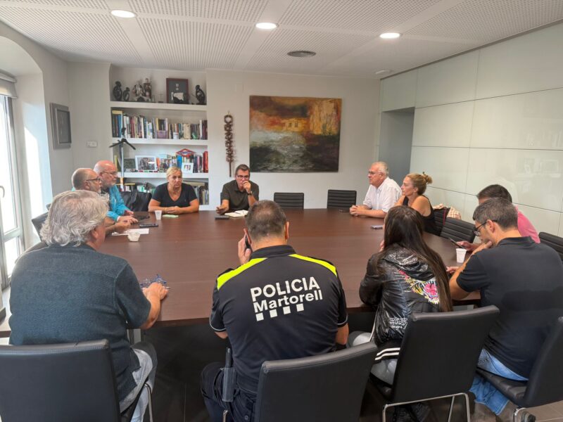 La Bustia reunio Martorell pluges
