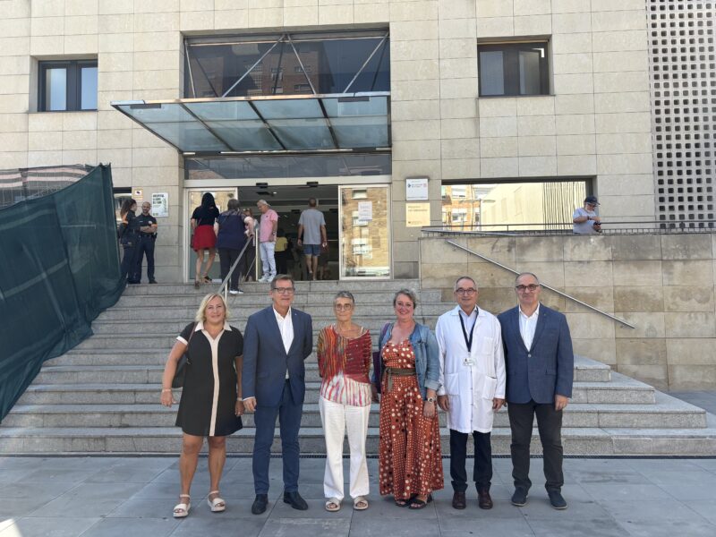 La Bustia visita Olga Pane Hospital Martorell 3