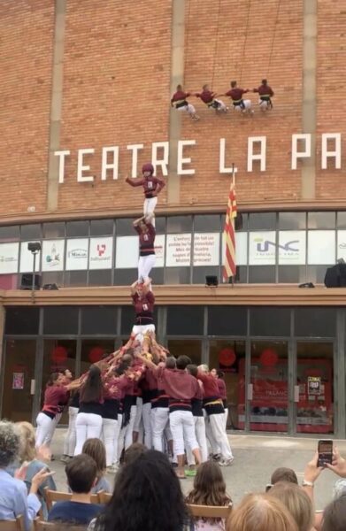 La Bustia La Palanca espectacles inaugurals Castellers Esparreguera 2025