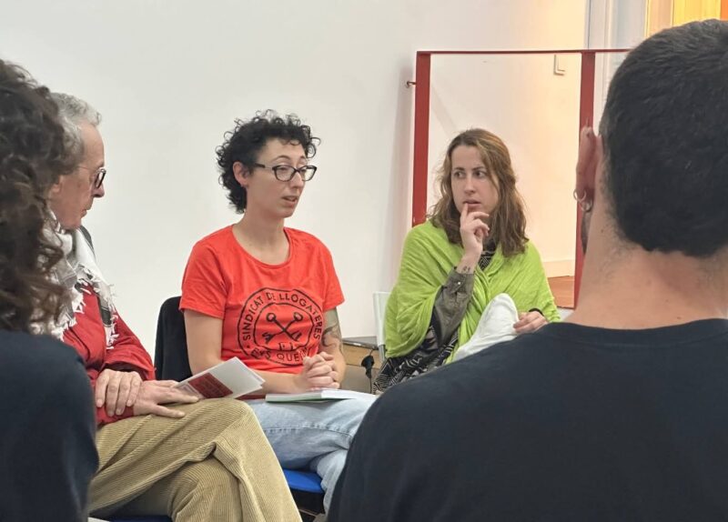 La Bustia Sindicat Llogateres Catalunya a Olesa 1