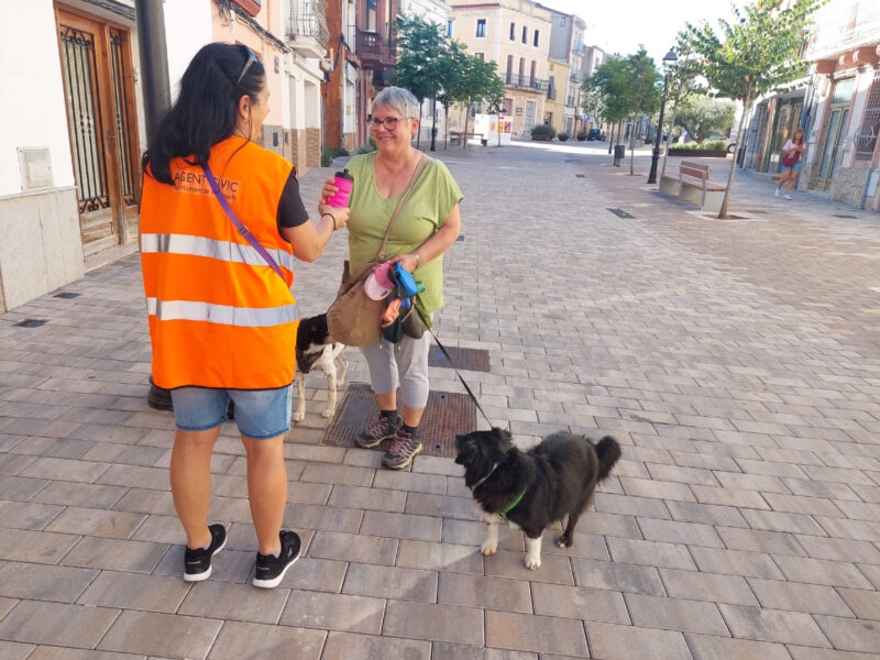 La Bustia agent civica Masquefa 1